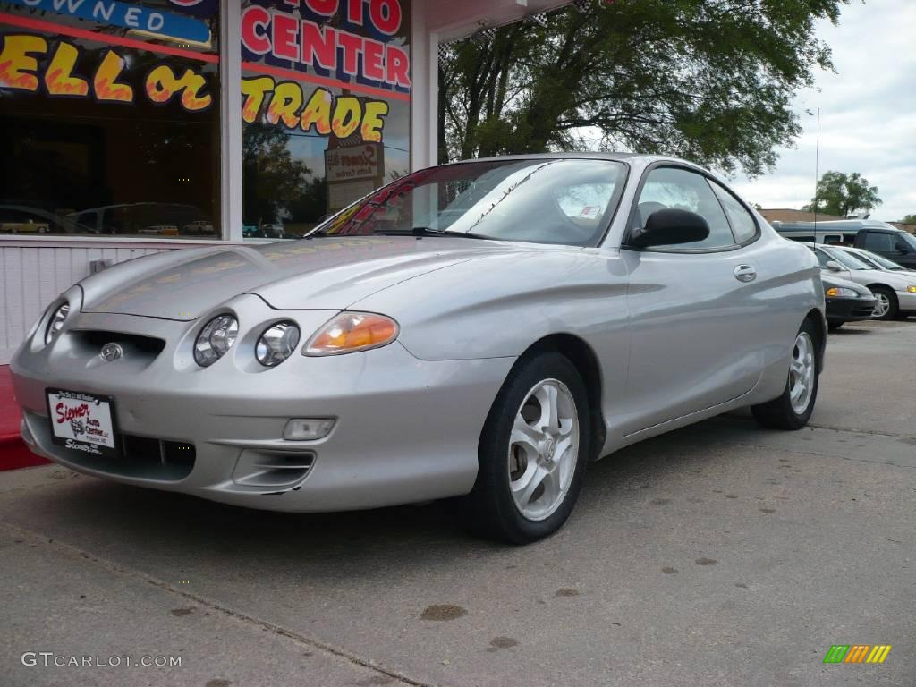 2001 Super Silver Hyundai Tiburon 11050547 Photo 9