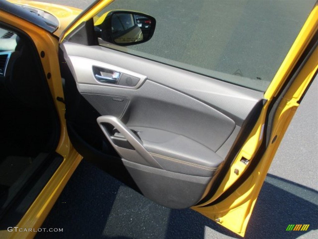 2016 Veloster  - 26.2 Yellow / Black/Yellow photo #12