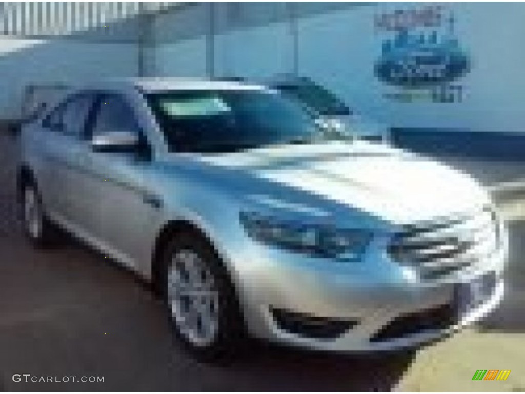 2015 Taurus SEL - Ingot Silver Metallic / Charcoal Black photo #2