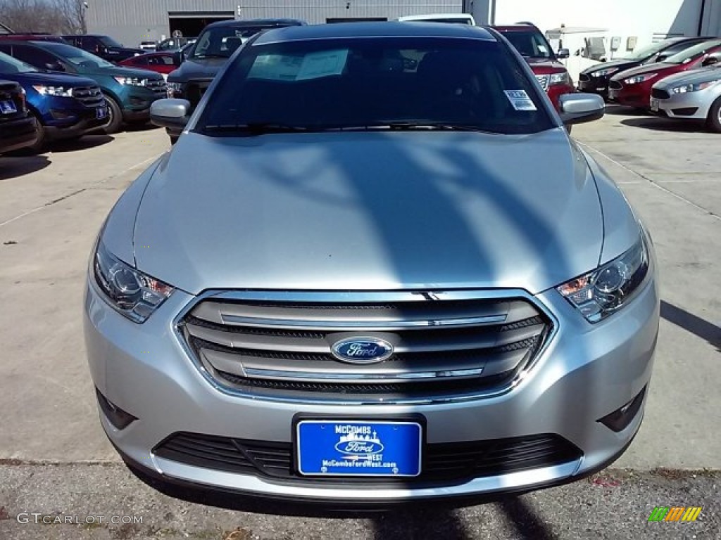 2015 Taurus SEL - Ingot Silver Metallic / Charcoal Black photo #7