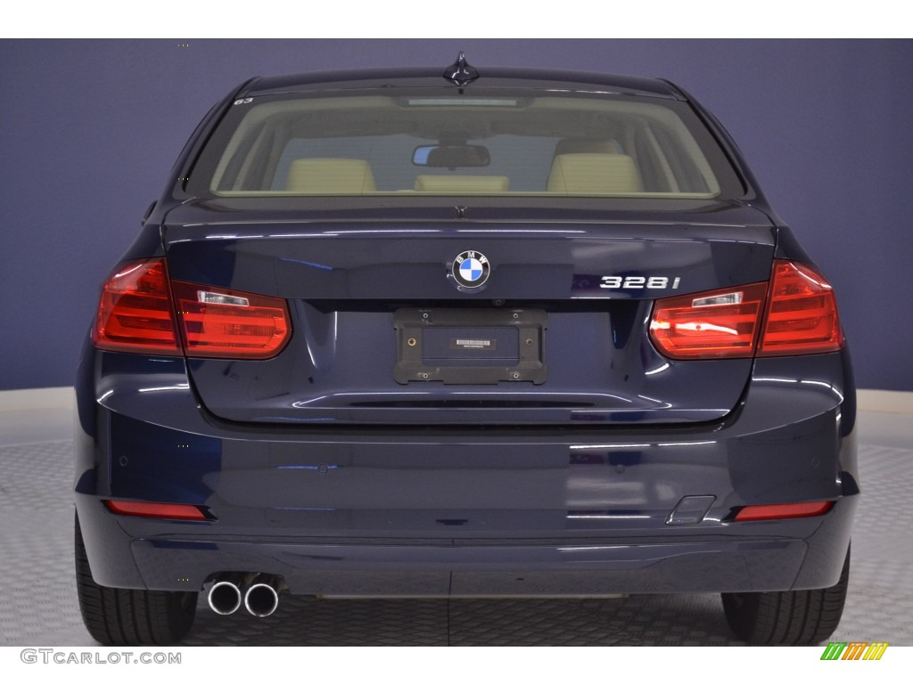 2015 3 Series 328i Sedan - Imperial Blue Metallic / Venetian Beige photo #6