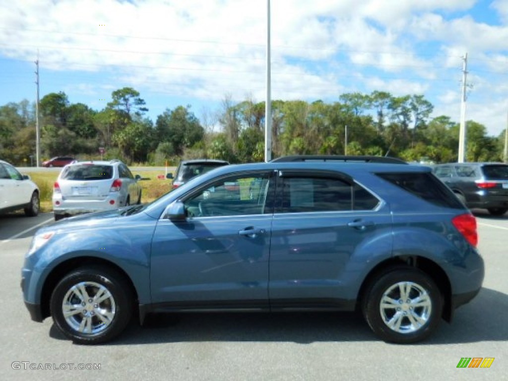2012 Equinox LT - Twilight Blue Metallic / Light Titanium/Jet Black photo #2