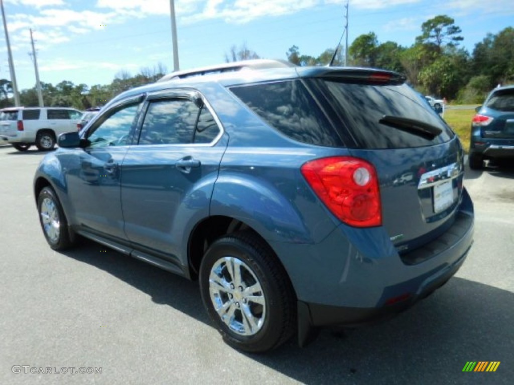 2012 Equinox LT - Twilight Blue Metallic / Light Titanium/Jet Black photo #3