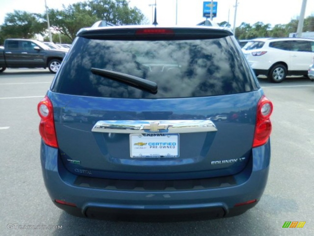 2012 Equinox LT - Twilight Blue Metallic / Light Titanium/Jet Black photo #8