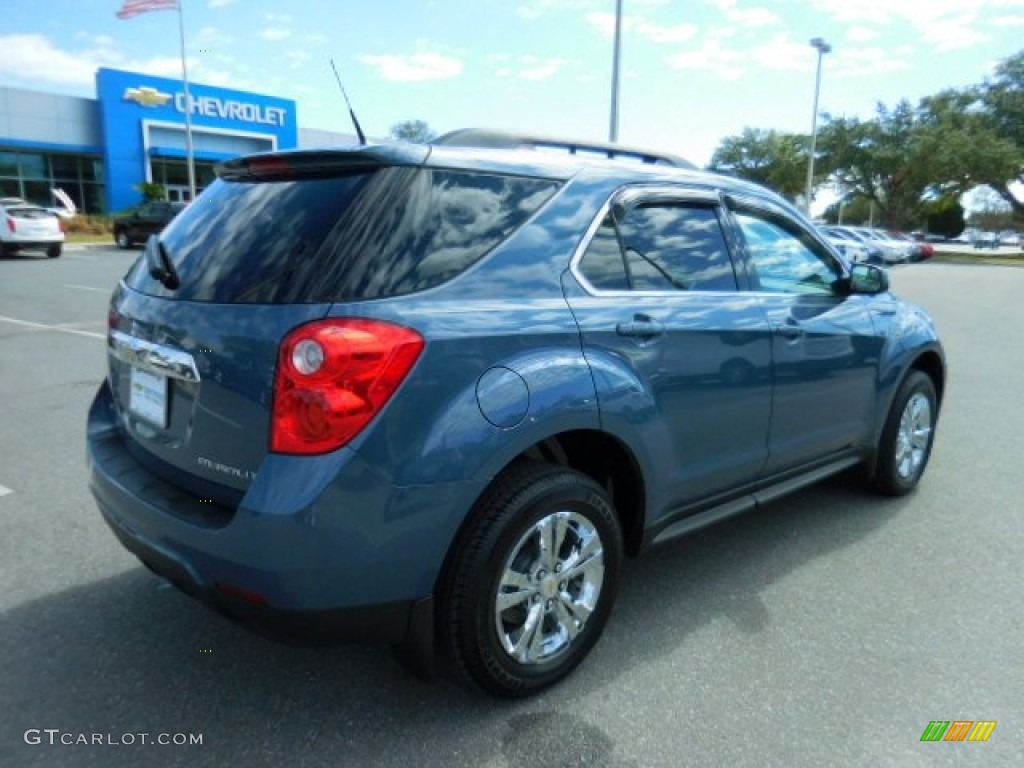 2012 Equinox LT - Twilight Blue Metallic / Light Titanium/Jet Black photo #9