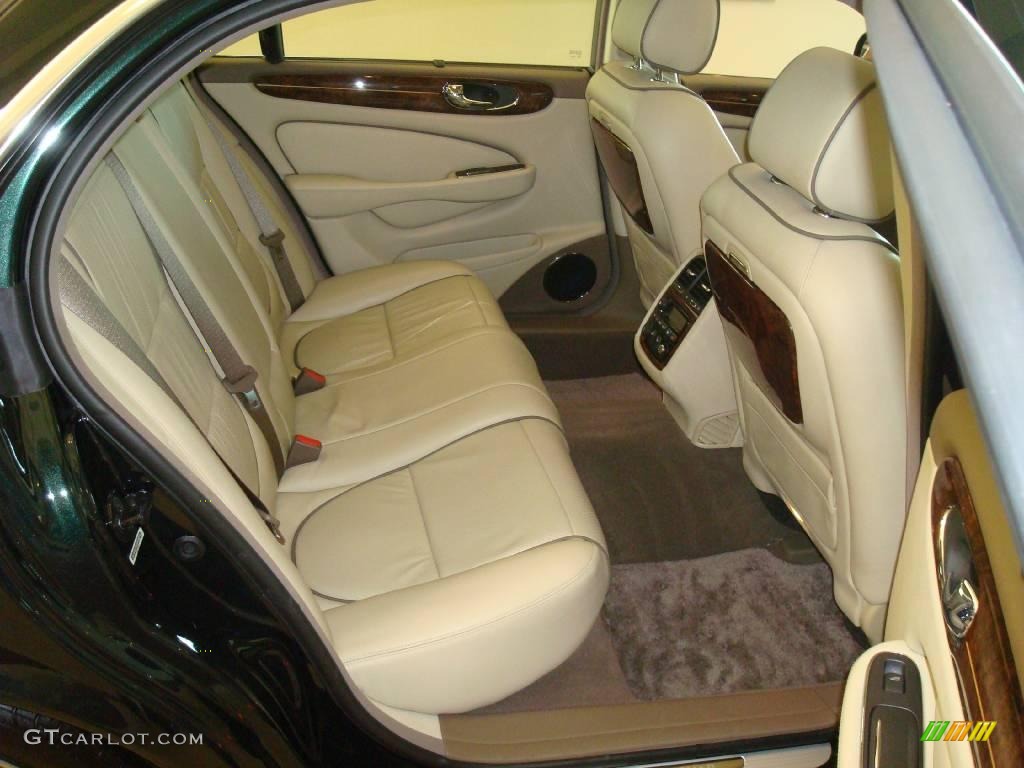 2008 XJ Vanden Plas - Botanical Green / Champagne/Mocha photo #16