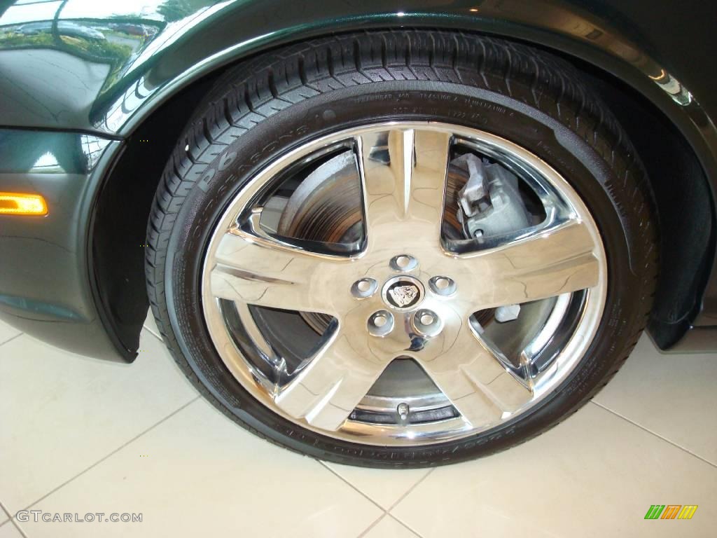 2008 XJ Vanden Plas - Botanical Green / Champagne/Mocha photo #18