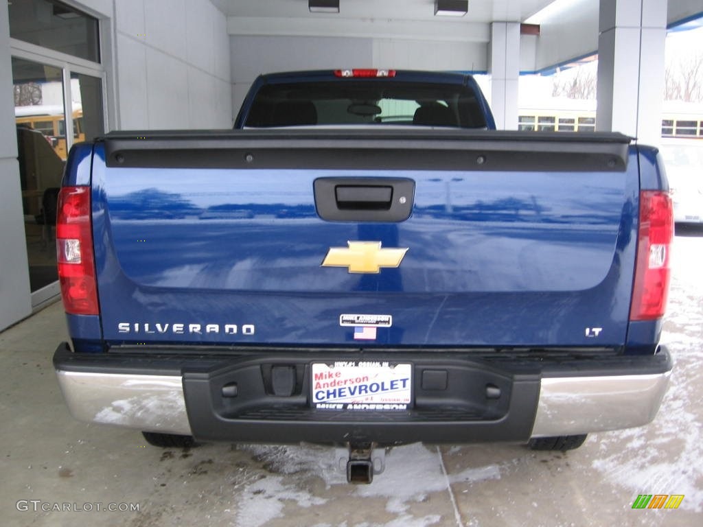 2013 Silverado 1500 LT Regular Cab 4x4 - Blue Topaz Metallic / Ebony photo #12