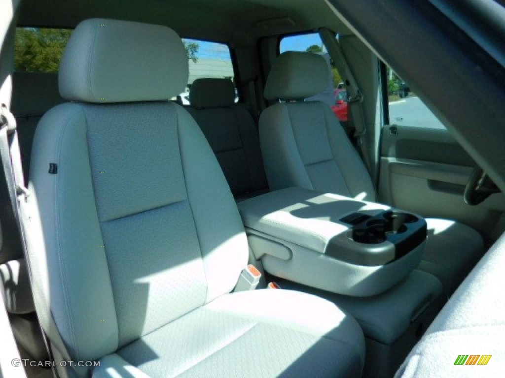 Light Titanium/Dark Titanium Interior 2012 Chevrolet Silverado 1500 LT Extended Cab Photo #110784566