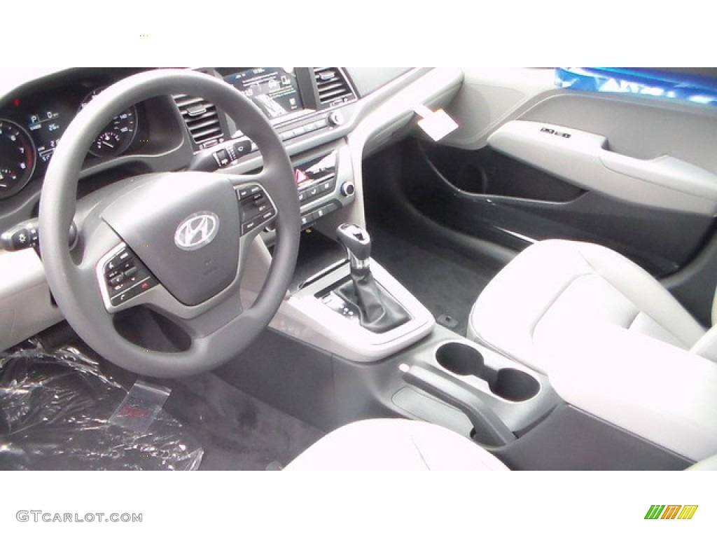 2017 Elantra Limited - Silver / Gray photo #4