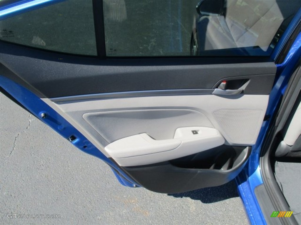 2017 Elantra Limited - Electric Blue / Gray photo #11
