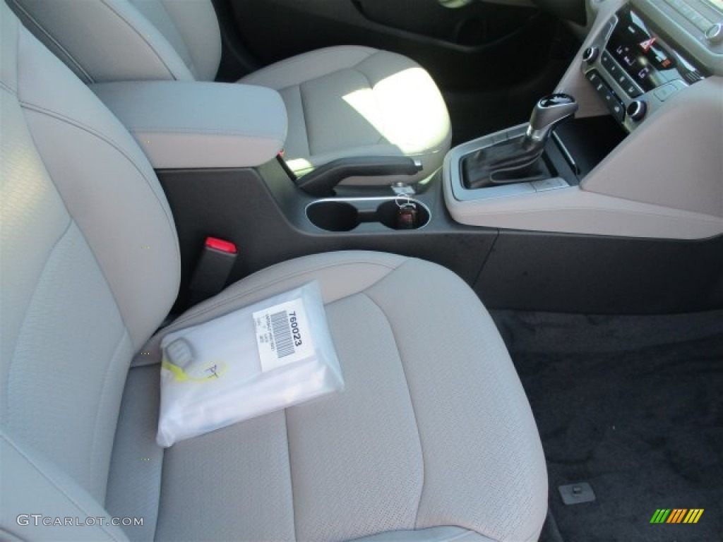 2017 Elantra Limited - Electric Blue / Gray photo #15