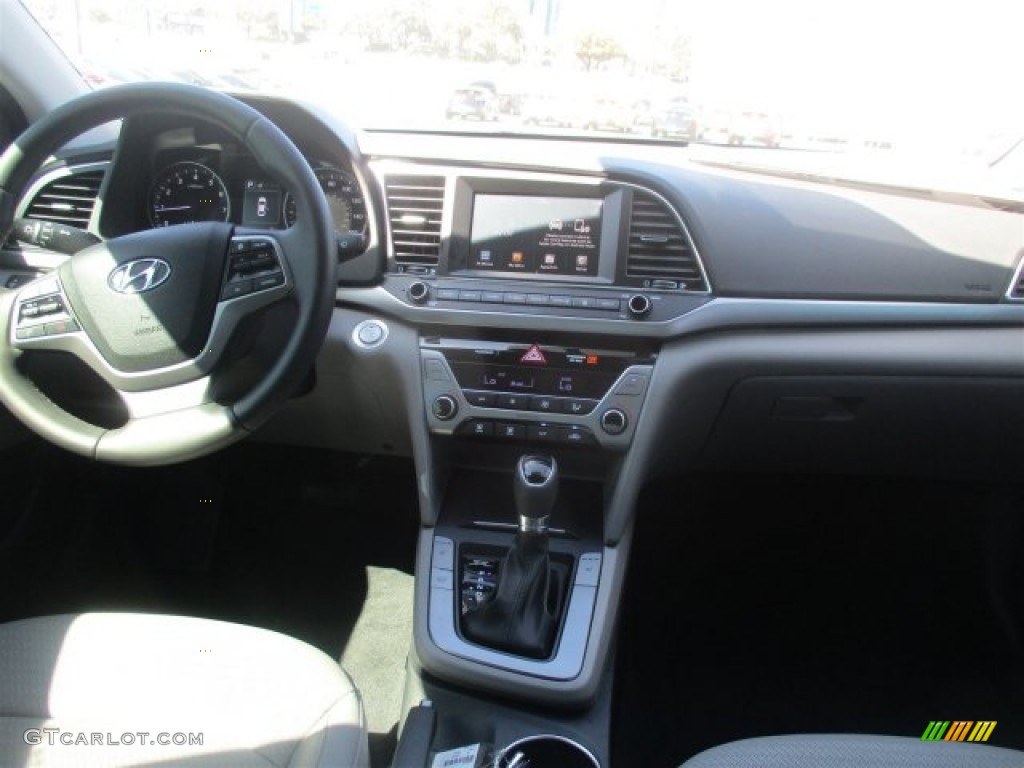 2017 Elantra Limited - Electric Blue / Gray photo #18