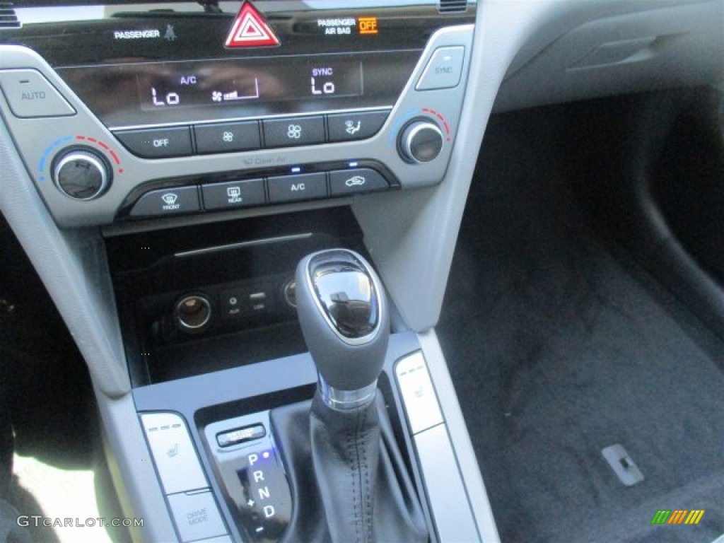 2017 Elantra Limited - Electric Blue / Gray photo #20