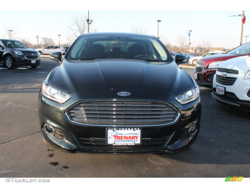 2014 Fusion SE - Dark Side / Charcoal Black photo #8