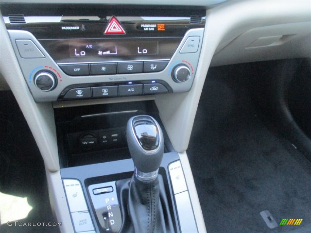 2017 Elantra Limited - Black / Beige photo #21