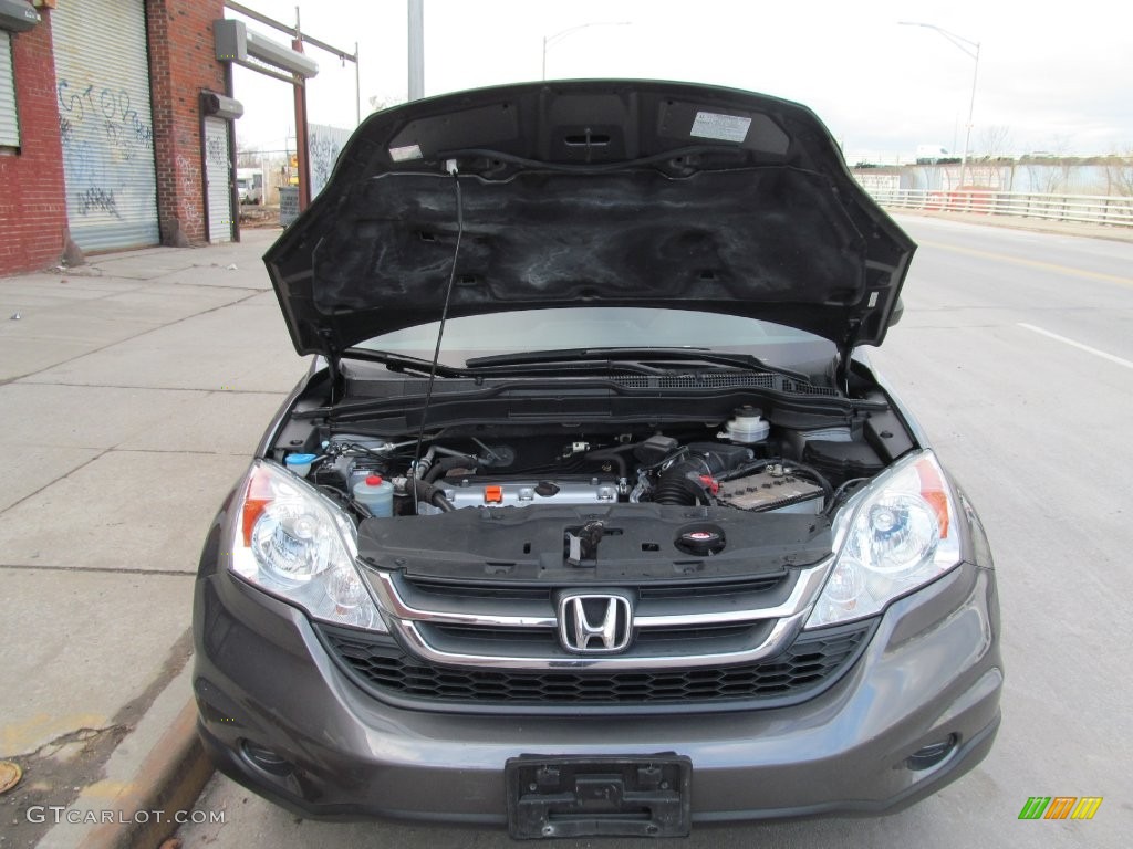 2011 CR-V LX 4WD - Urban Titanium Metallic / Gray photo #19