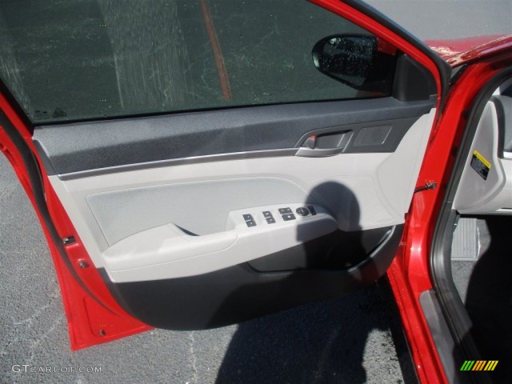 2017 Elantra SE - Red / Gray photo #12