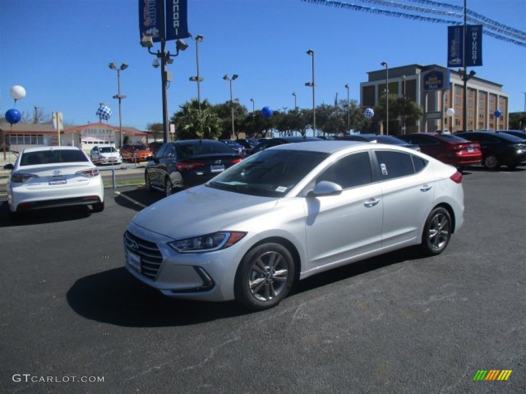 2017 Elantra SE - Silver / Gray photo #3