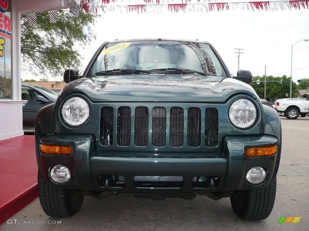 2002 Liberty Limited 4x4 - Shale Green Metallic / Dark Slate Gray photo #3