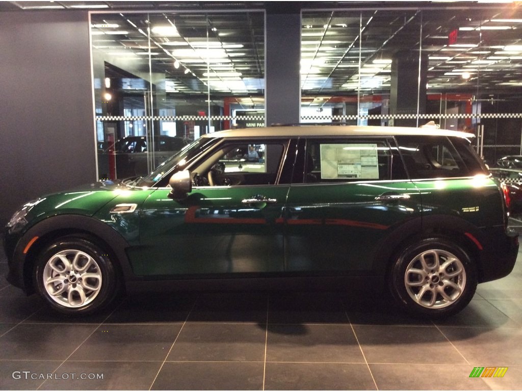 2016 Clubman Cooper - British Racing Green II Metallic / Carbon Black photo #3