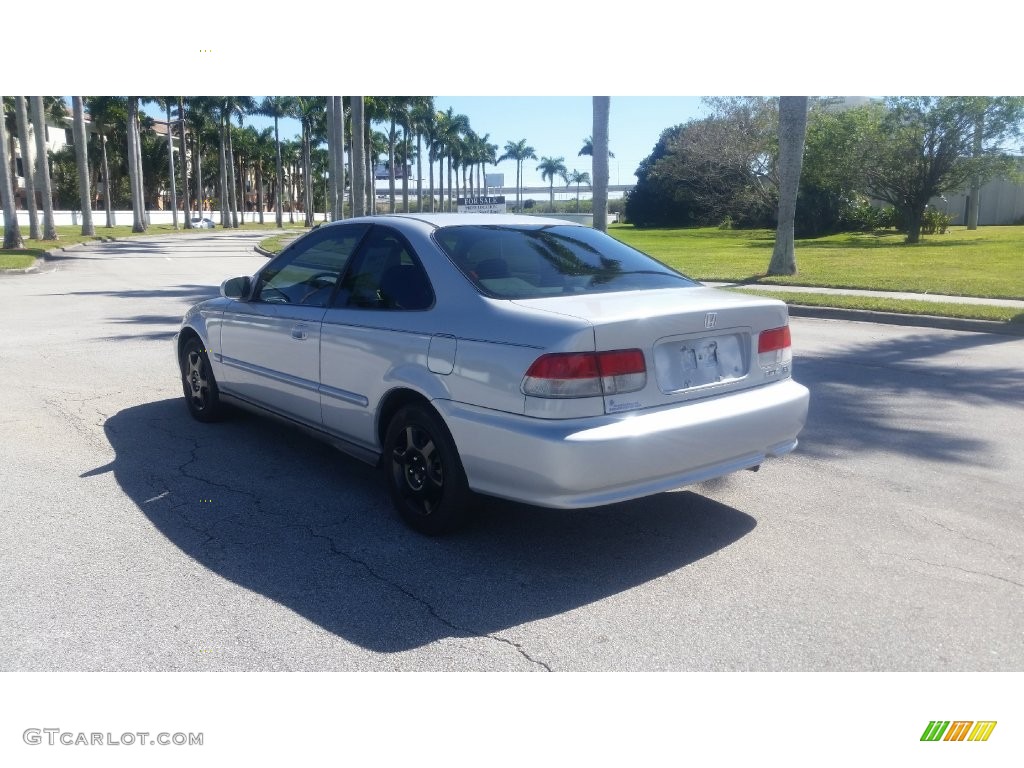 2000 Civic EX Coupe - Vogue Silver Metallic / Dark Gray photo #3