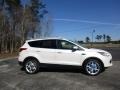 2016 White Platinum Metallic Ford Escape Titanium  photo #2