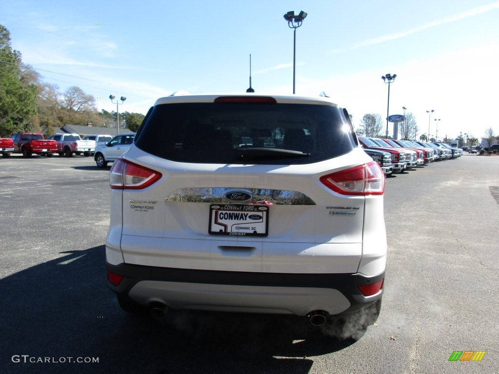 2016 Escape Titanium - White Platinum Metallic / Medium Light Stone photo #4