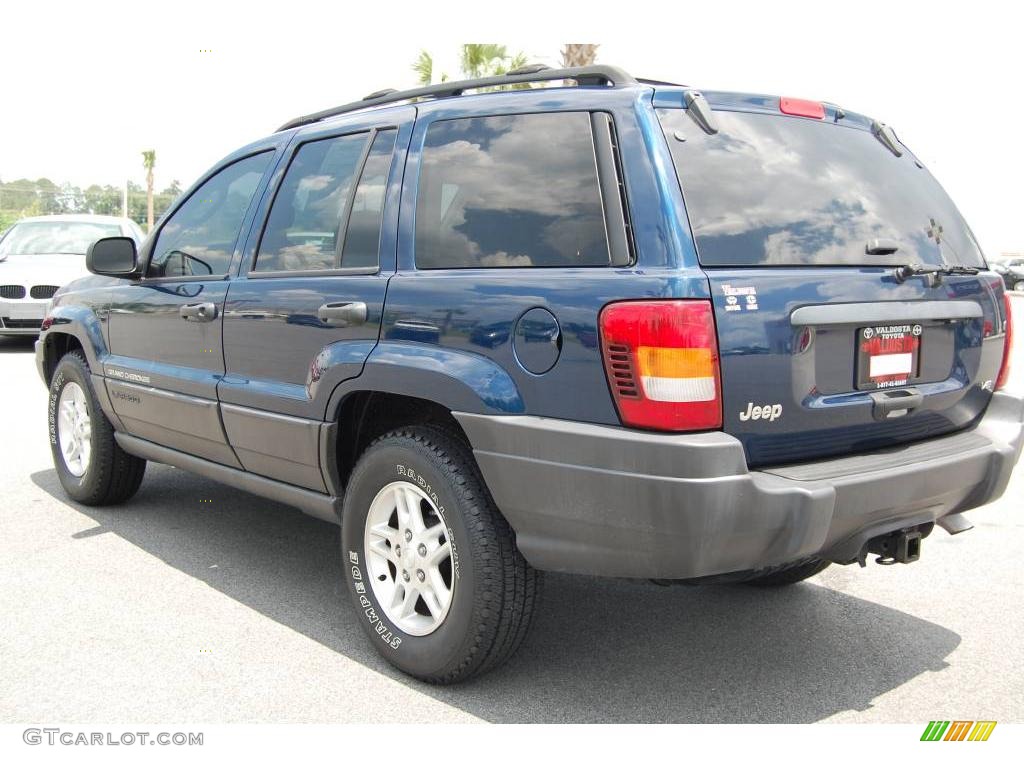 2003 Grand Cherokee Laredo - Patriot Blue Pearl / Taupe photo #4