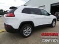 2016 Bright White Jeep Cherokee Latitude  photo #3