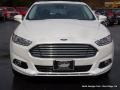 2016 White Platinum Tri-Coat Metallic Ford Fusion Titanium  photo #8