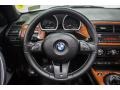 2006 BMW M Black Interior Steering Wheel Photo