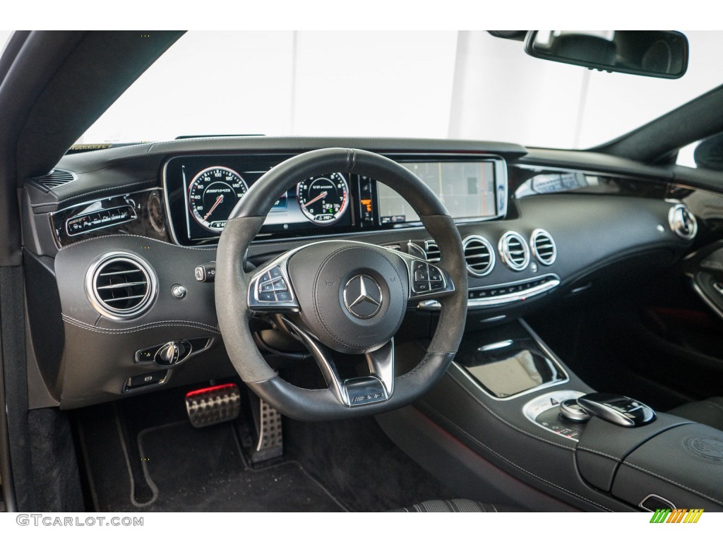 2015 Mercedes-Benz S 63 AMG 4Matic Coupe Black Dashboard Photo #110794844