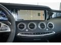 2015 Mercedes-Benz S Black Interior Navigation Photo