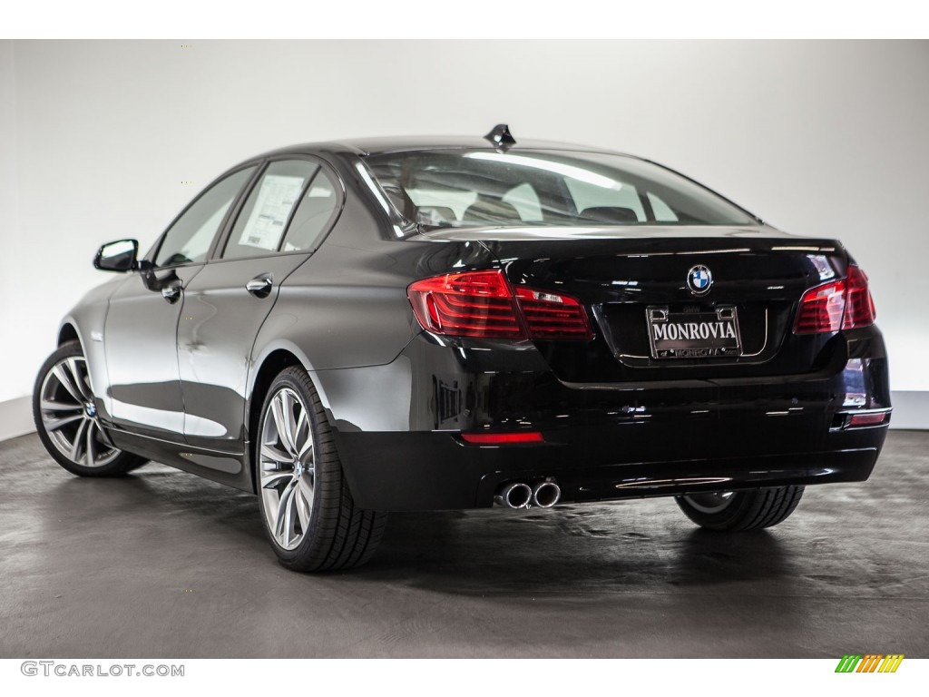 2016 5 Series 528i Sedan - Jet Black / Black photo #3