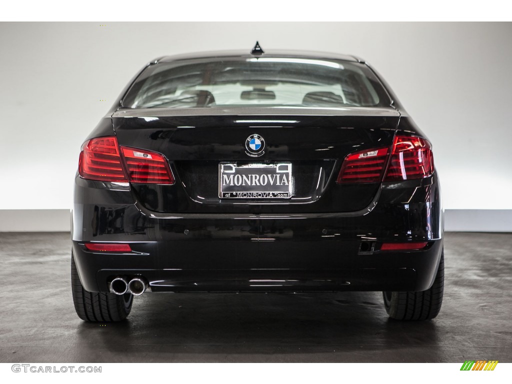 2016 5 Series 528i Sedan - Jet Black / Black photo #4