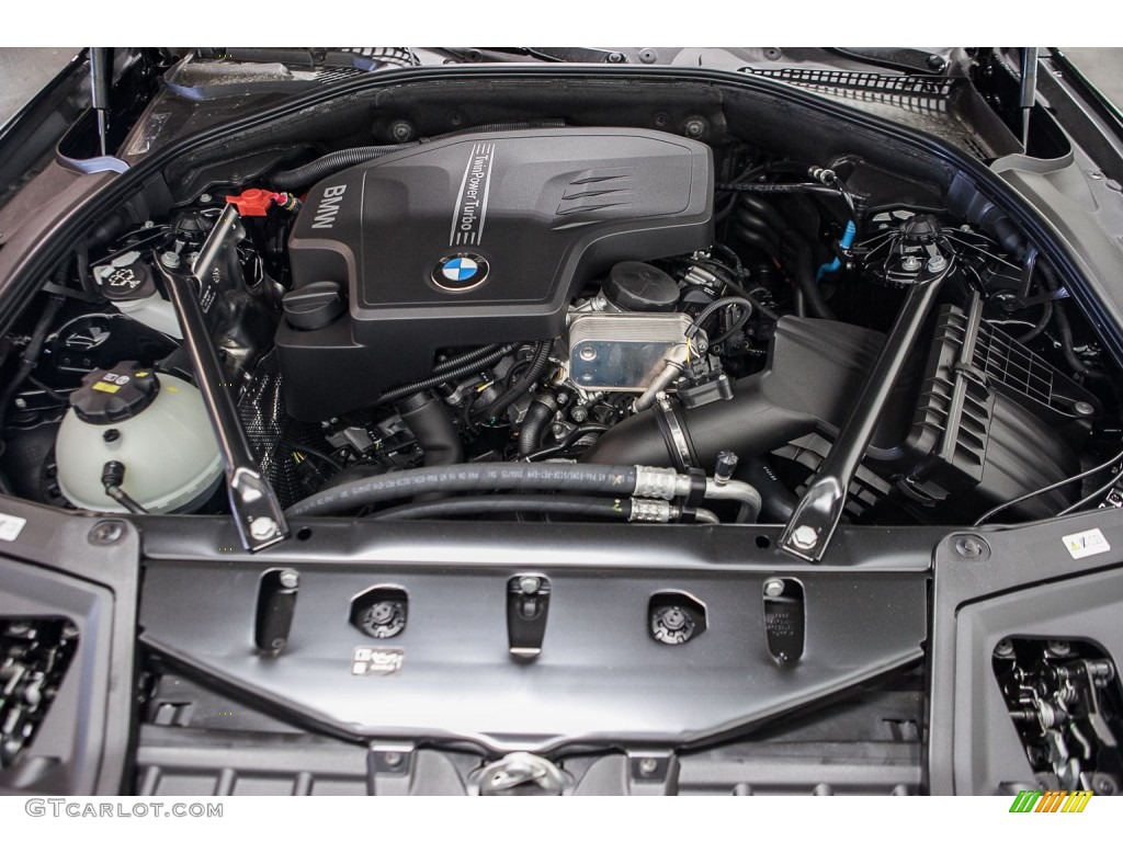 2016 5 Series 528i Sedan - Jet Black / Black photo #9