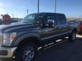 2014 Sterling Gray Metallic Ford F250 Super Duty Lariat Crew Cab 4x4  photo #2