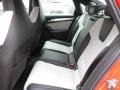 Black/Lunar Silver Rear Seat Photo for 2015 Audi S4 #110797835