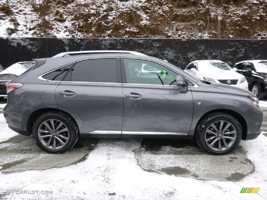 Nebula Gray Pearl 2015 Lexus RX 350 F Sport AWD Exterior Photo #110797961