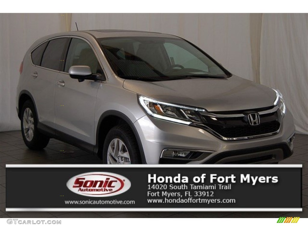 Alabaster Silver Metallic Honda CR-V