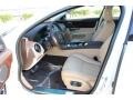 2016 Jaguar XJ Cashew/Truffle Interior Front Seat Photo