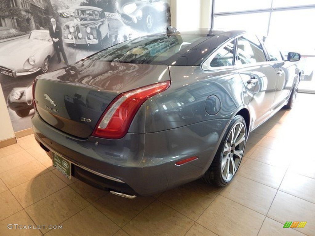 2016 XJ L 3.0 - Ammonite Grey Metallic / Ivory/Oyster photo #5