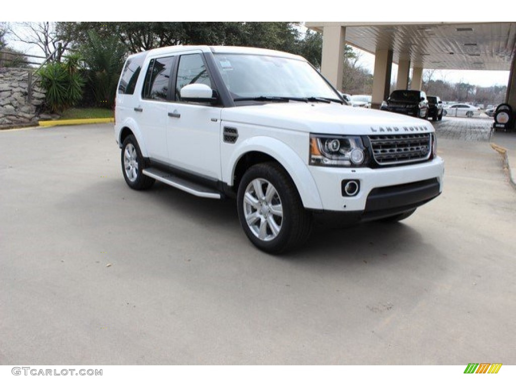 Fuji White Land Rover LR4