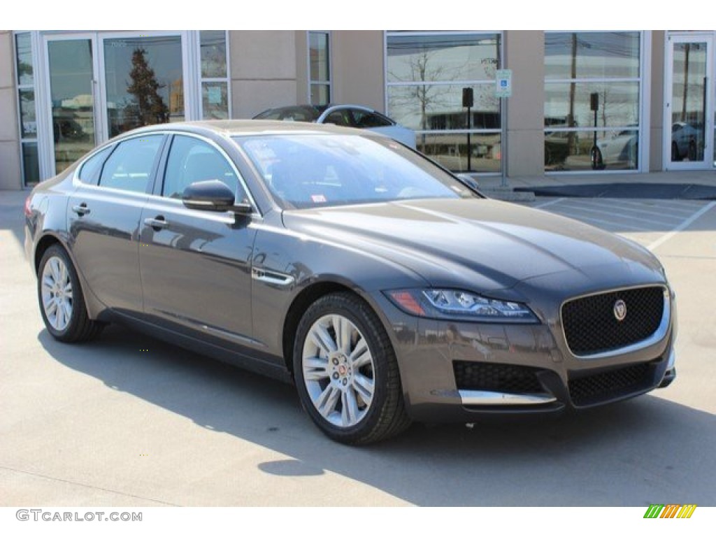 Tempest Grey 2016 Jaguar XF 35t Exterior Photo #110800654