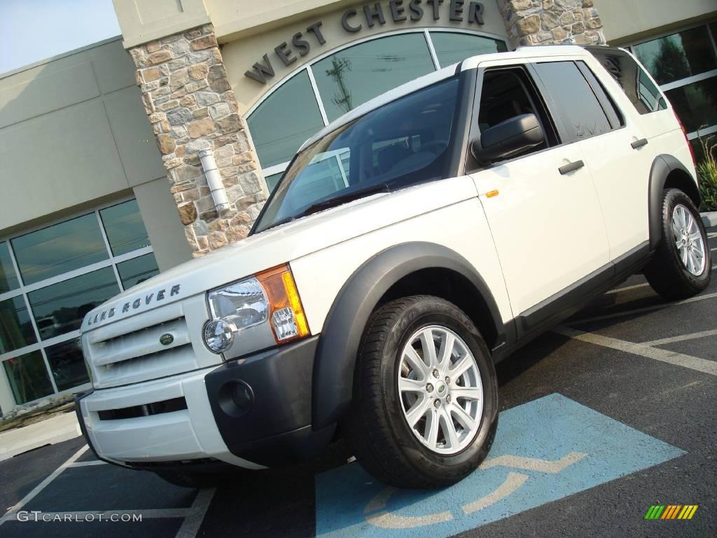 2007 LR3 V8 SE - Chawton White / Ebony Black photo #3