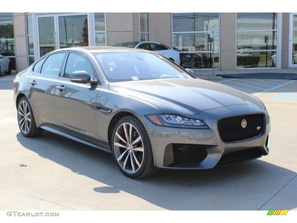 Ammonite Grey 2016 Jaguar XF S Exterior Photo #110801438