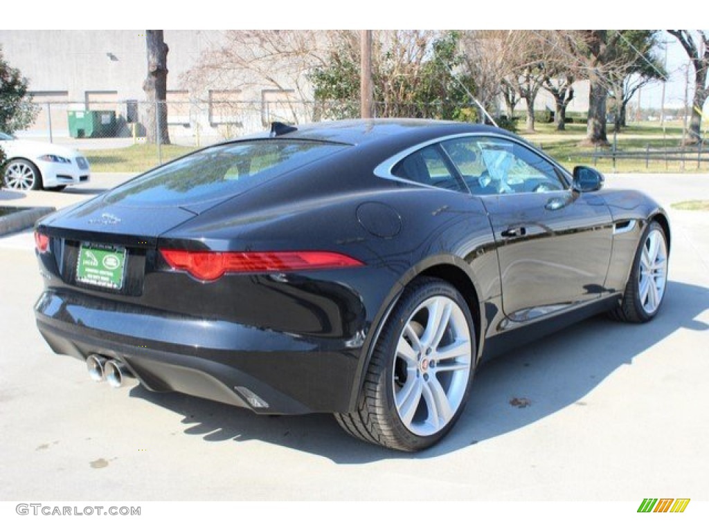 2016 F-TYPE Coupe - Ultimate Black Metallic / Jet photo #11