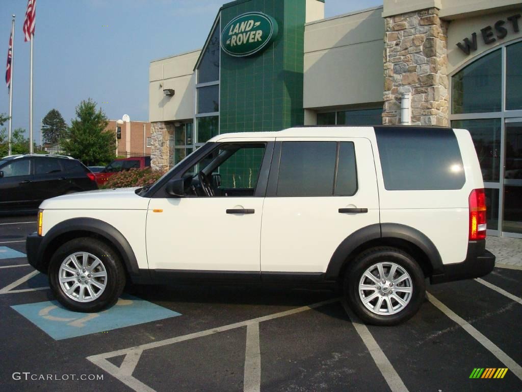 2007 LR3 V8 SE - Chawton White / Ebony Black photo #10