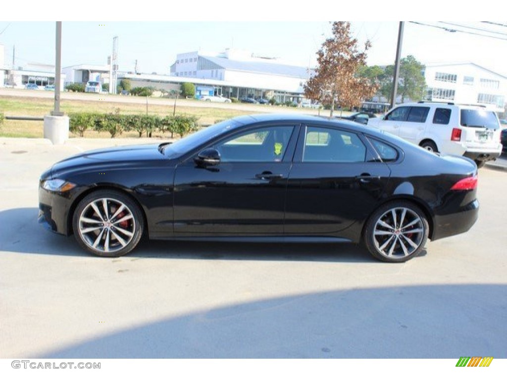 Ultimate Black 2016 Jaguar XF S Exterior Photo #110801959